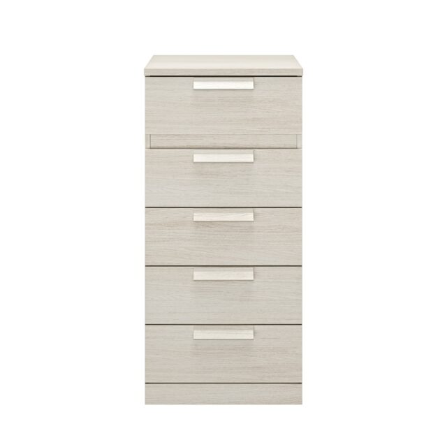 Ladekast Cyrus 8211 Witgebleekte Essenafwerking 8211 Met 5 Laden