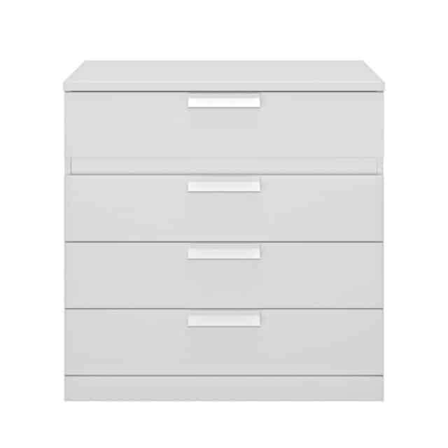 Ladekast Cyrus 8211 Wit Mdf 8211 Met 4 Lades