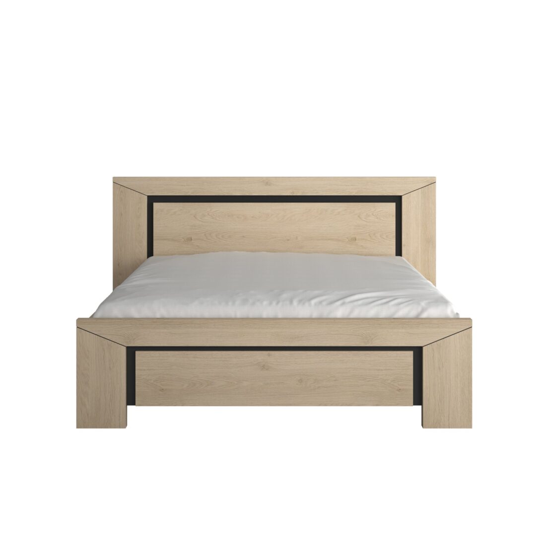 Ledikant Brugge 8211 Warm Kastanjebruin Zwart 8211 140 215 200 Cm Ledikant Brugge 8211 Warm Kastanjebruin Zwart 8211 140 215 200 Cm