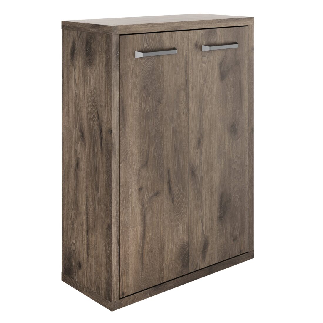 Boekenkast Elio 8211 Viking Bruin Eiken Fineer 8211 Hoogte 110 Cm