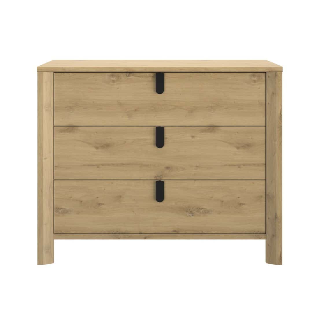 Ladekast Lugano 8211 Artisan Eikenafwerking 8211 Met 3 Lades