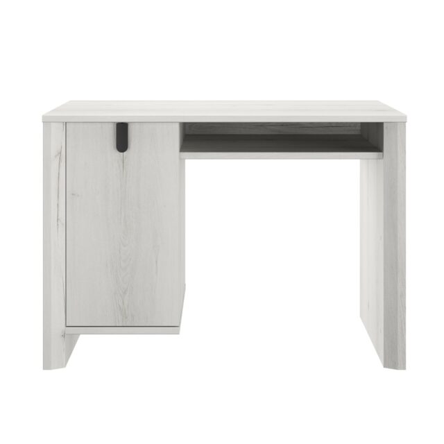 Bureau Lugano 8211 Gebleekte Helvzia Eiken Fineer 8211 1 Deur
