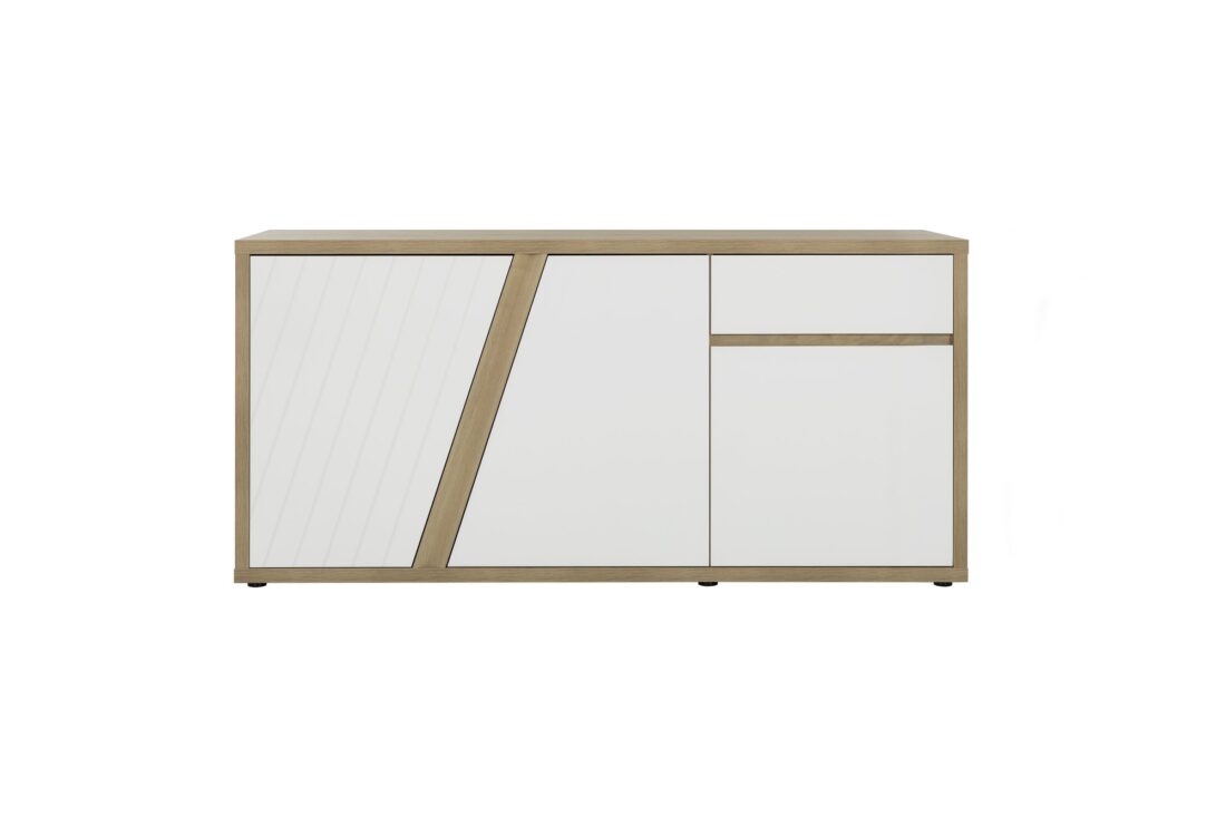 Dressoir Epura 8211 Silva Eiken Finish 8211 3 Deuren En 1 Lade