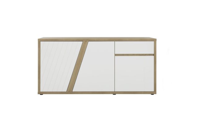 Dressoir Epura 8211 Silva Eiken Finish 8211 3 Deuren En 1 Lade