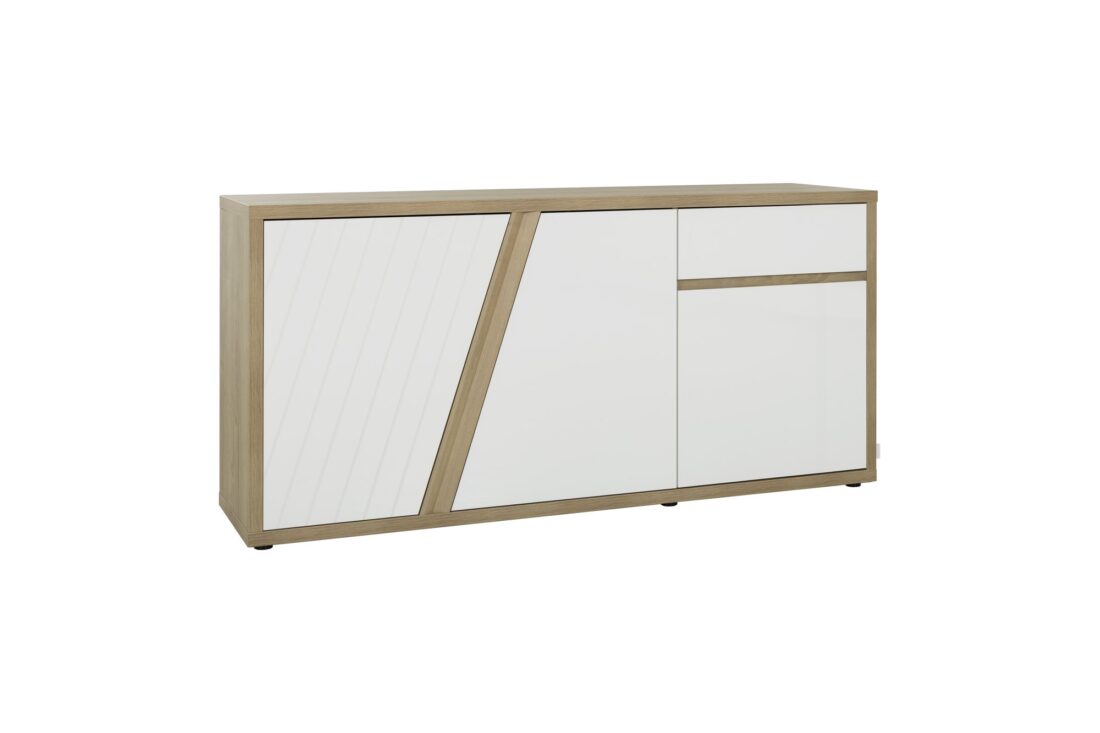 Dressoir Epura 8211 Silva Eiken Finish 8211 3 Deuren En 1 Lade