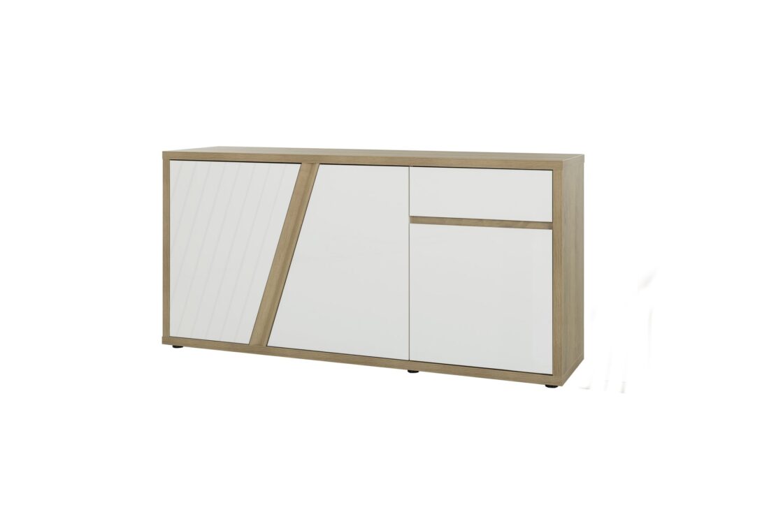 Dressoir Epura 8211 Silva Eiken Finish 8211 3 Deuren En 1 Lade