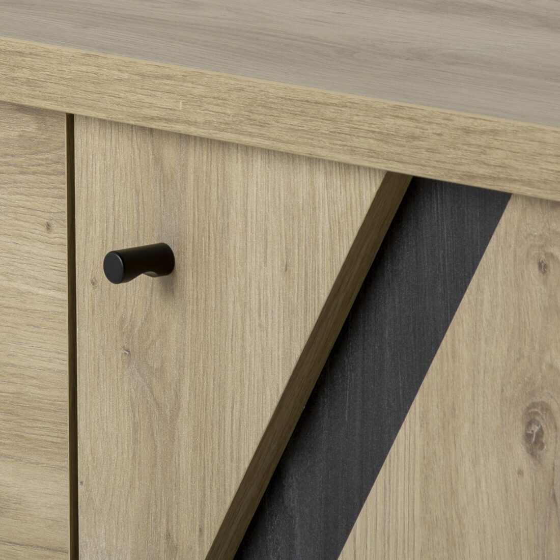 Ladekast Alana 8211 Artisan Eiken Fineer 8211 Met 3 Lades En 1 Deur