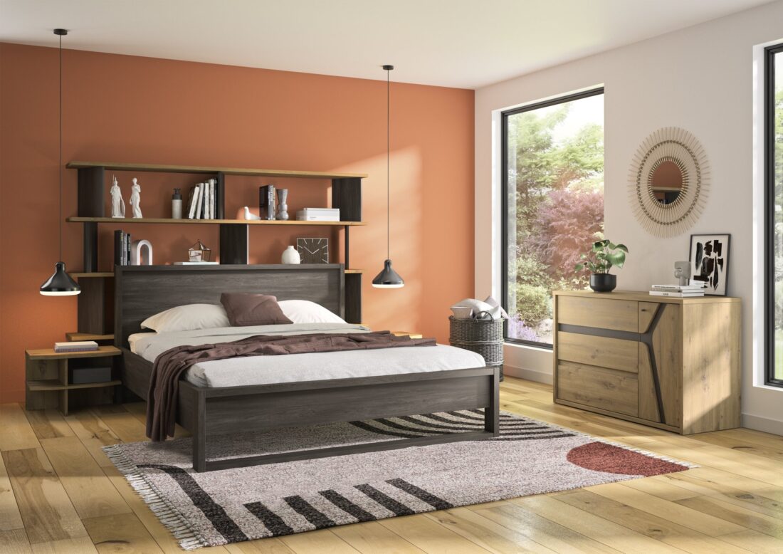 Ladekast Alana 8211 Artisan Eiken Fineer 8211 Met 3 Lades En 1 Deur