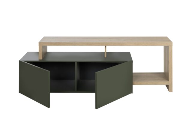 Tv Meubel Artisan 8211 Artisan Eiken Afwerking 8211 Met 2 Deuren 8211 155 Cm