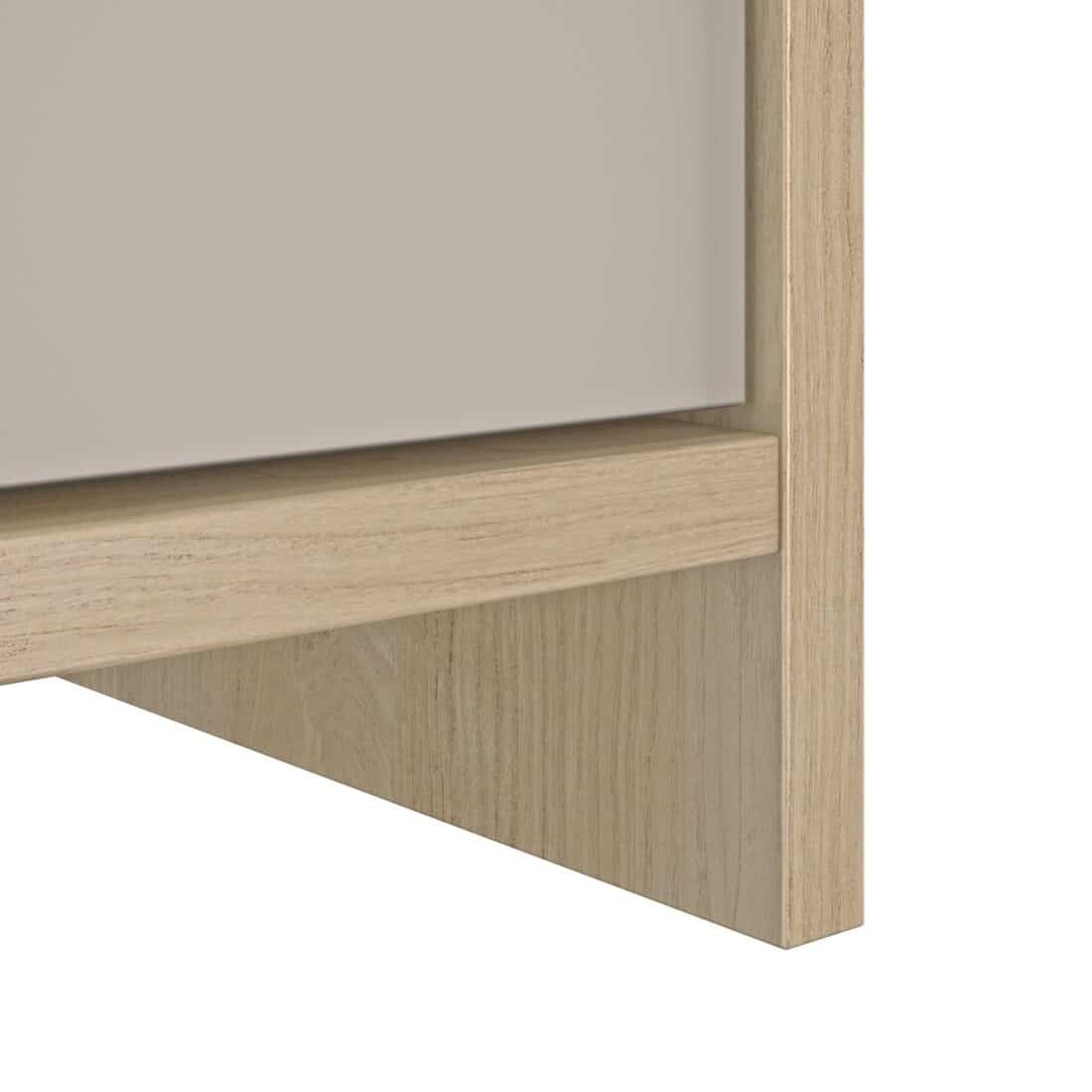 Commode Gregor 8211 Beige Fronten Natuur 8211 Met 2 Lades En 1 Deur Commode Gregor 8211 Beige Fronten Natuur 8211 Met 2 Lades En 1 Deur