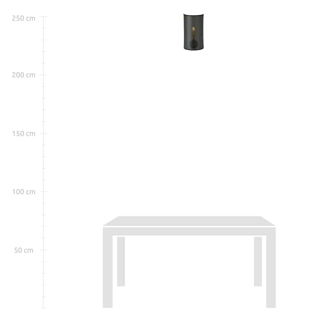 Wandlamp Aston K1 8211 Zwart Goudkleur Wandlamp Aston K1 8211 Zwart Goudkleur