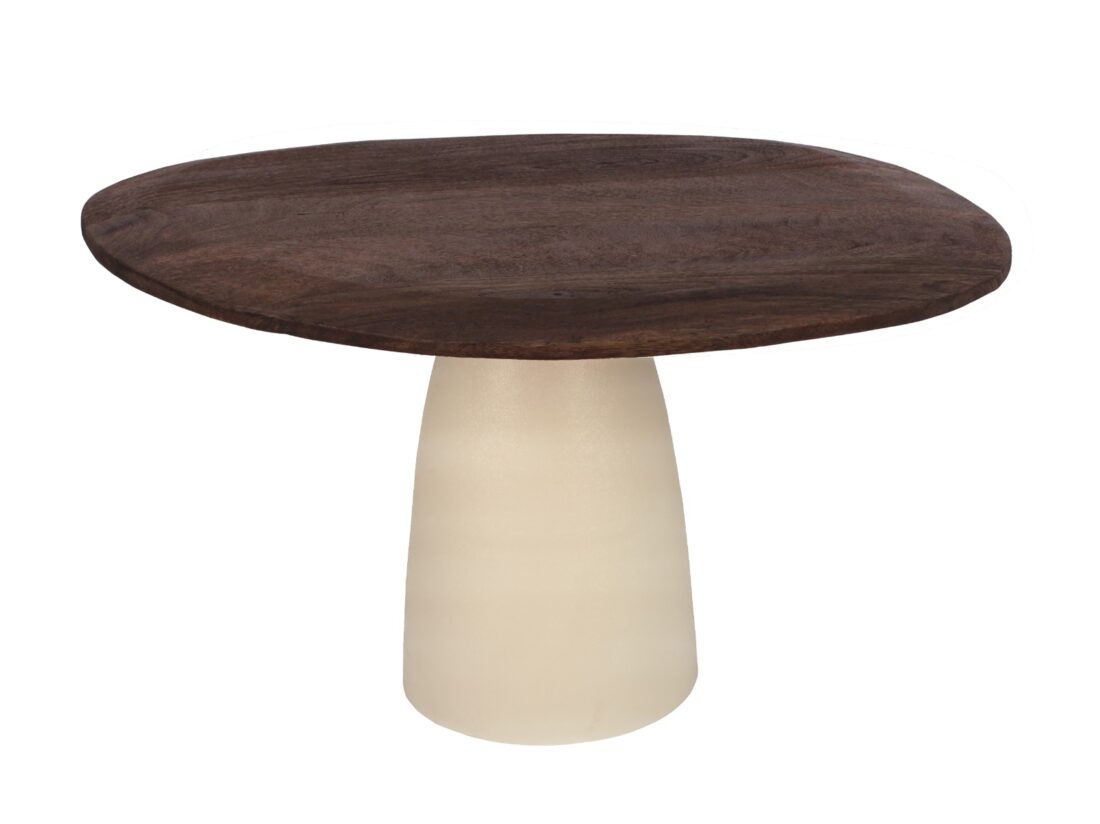 Eetkamertafel Brix Marron 8211 Bruin Hardhout 8211 Metaal 8211 140 Cm Eetkamertafel Brix Marron 8211 Bruin Hardhout 8211 Metaal 8211 140 Cm