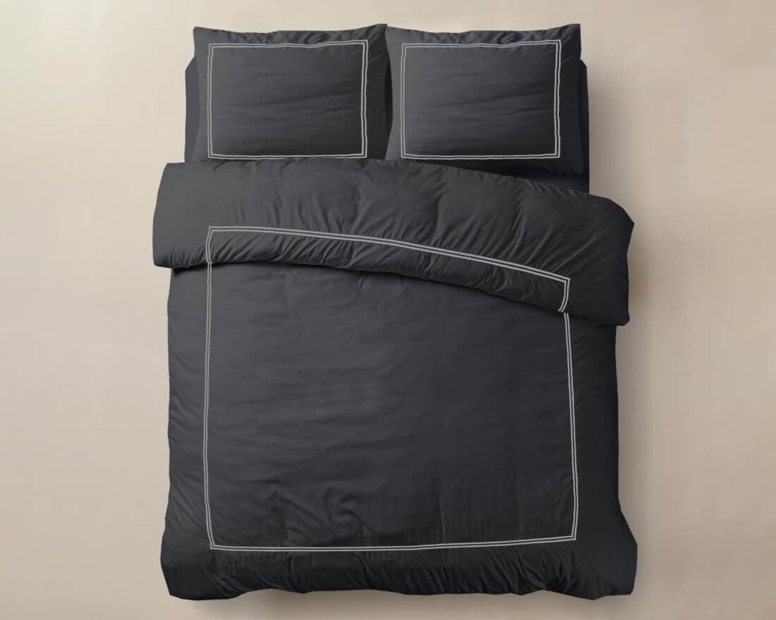 Brata Zwart Grijs Zwart 200 X 200 260