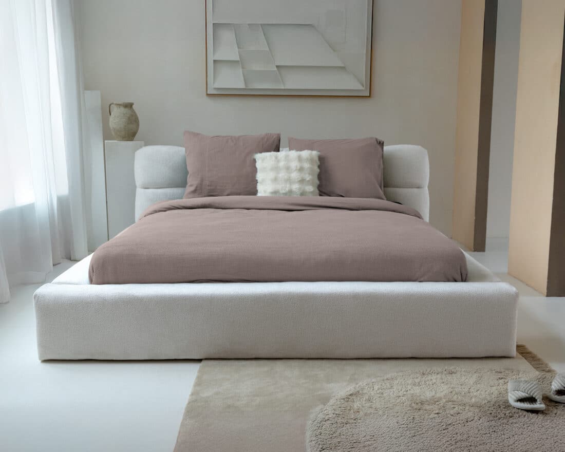 Wafel Taupe 140 X 200 260