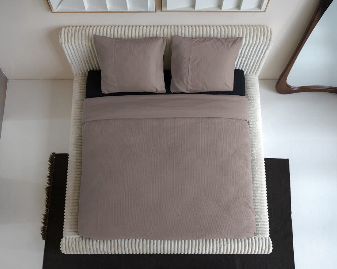 Wafel Taupe 140 X 200 260