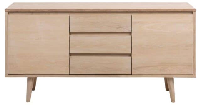 Dressoir Nagano 8211 White Pigment Eiken 8211 150 Cm