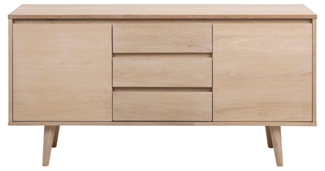 Dressoir Nagano 8211 White Pigment Eiken 8211 150 Cm Dressoir Nagano 8211 White Pigment Eiken 8211 150 Cm