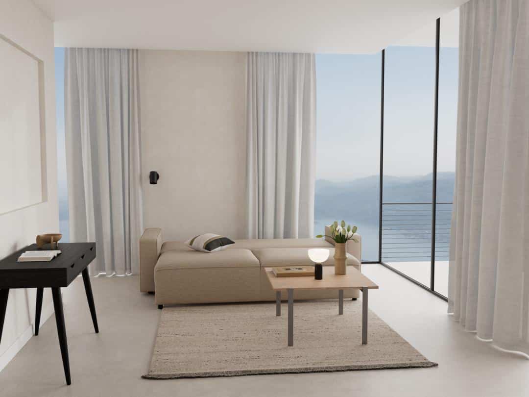 Bureau Neptun 8211 Zwart Melamine Alu Bureau Neptun 8211 Zwart Melamine Alu