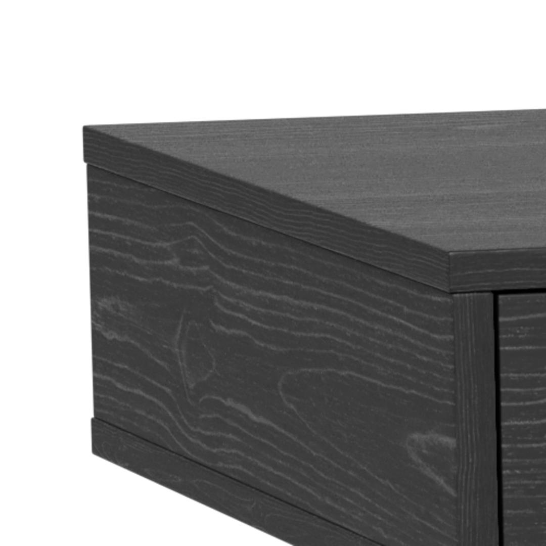 Bureau Neptun 8211 Zwart Melamine Alu Bureau Neptun 8211 Zwart Melamine Alu