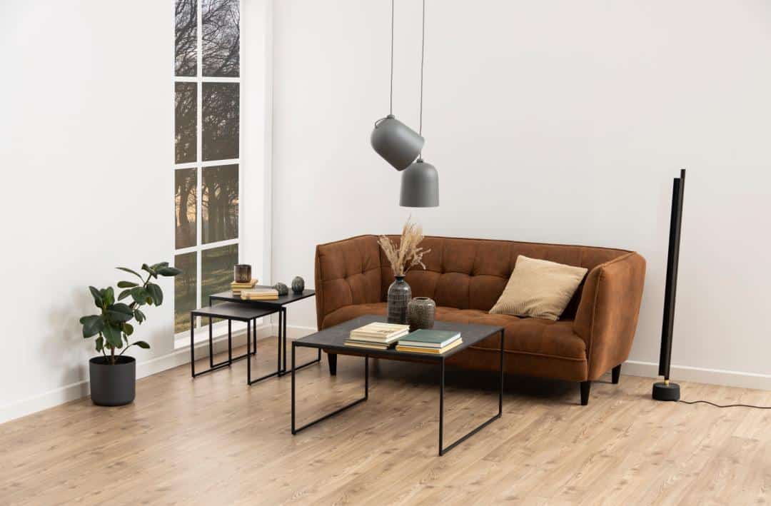 Bijzettafels Infinity 8211 Marmerlook 8211 Metaal 8211 2 Delig