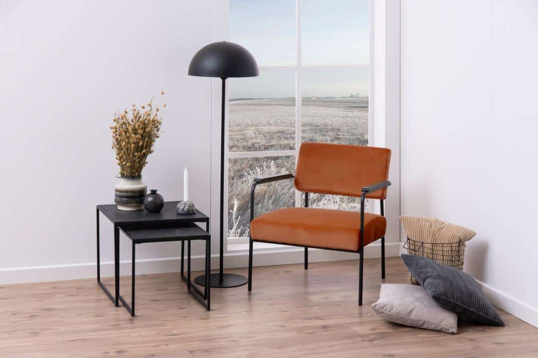 Bijzettafels Infinity 8211 Marmerlook 8211 Metaal 8211 2 Delig