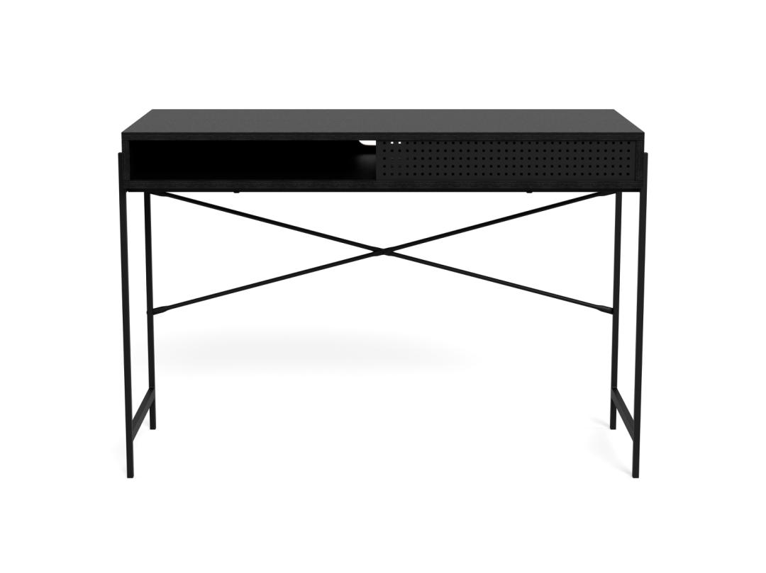 Bureau Angus 8211 Zwart Essen Melamine 8211 Metaal