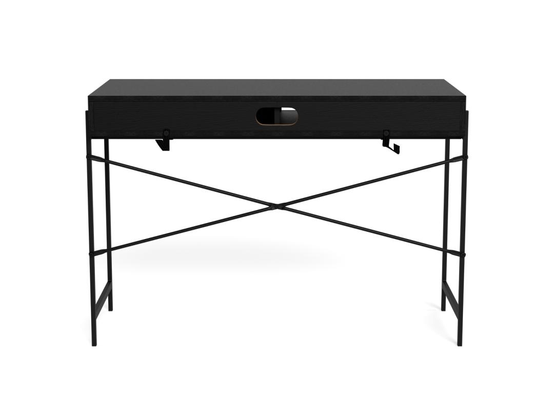 Bureau Angus 8211 Zwart Essen Melamine 8211 Metaal