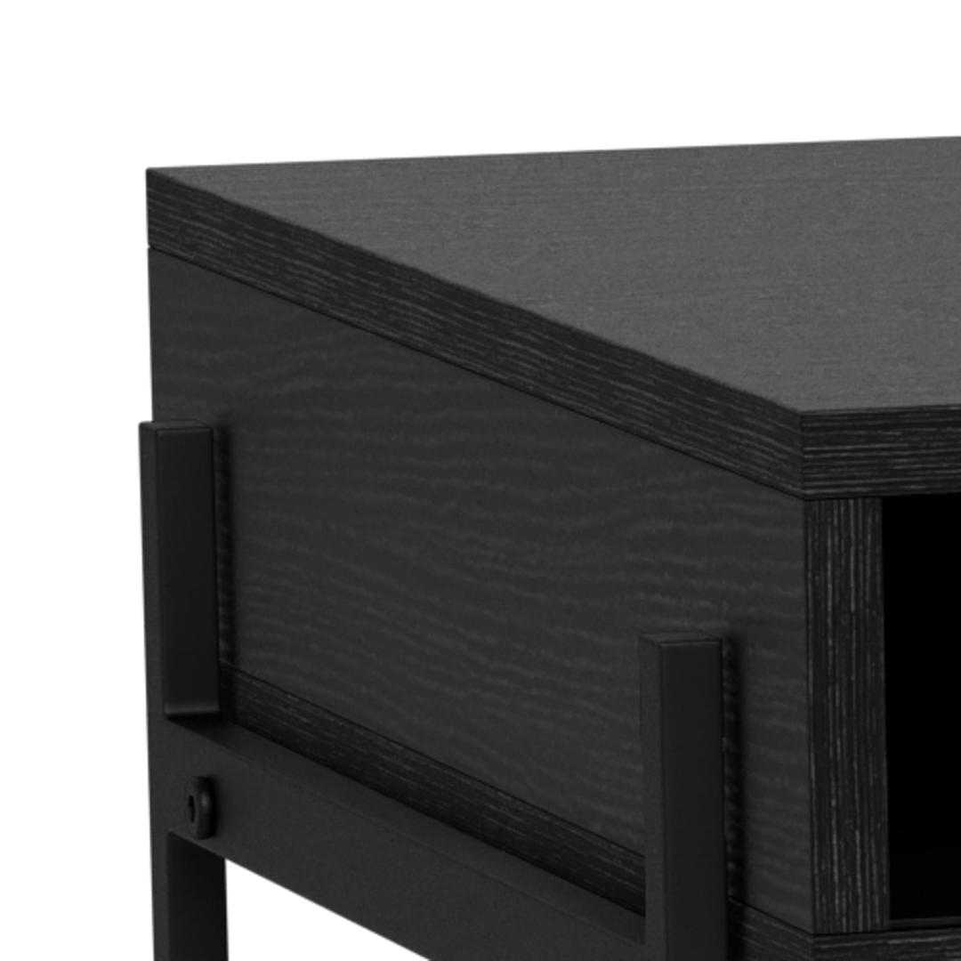 Bureau Angus 8211 Zwart Essen Melamine 8211 Metaal