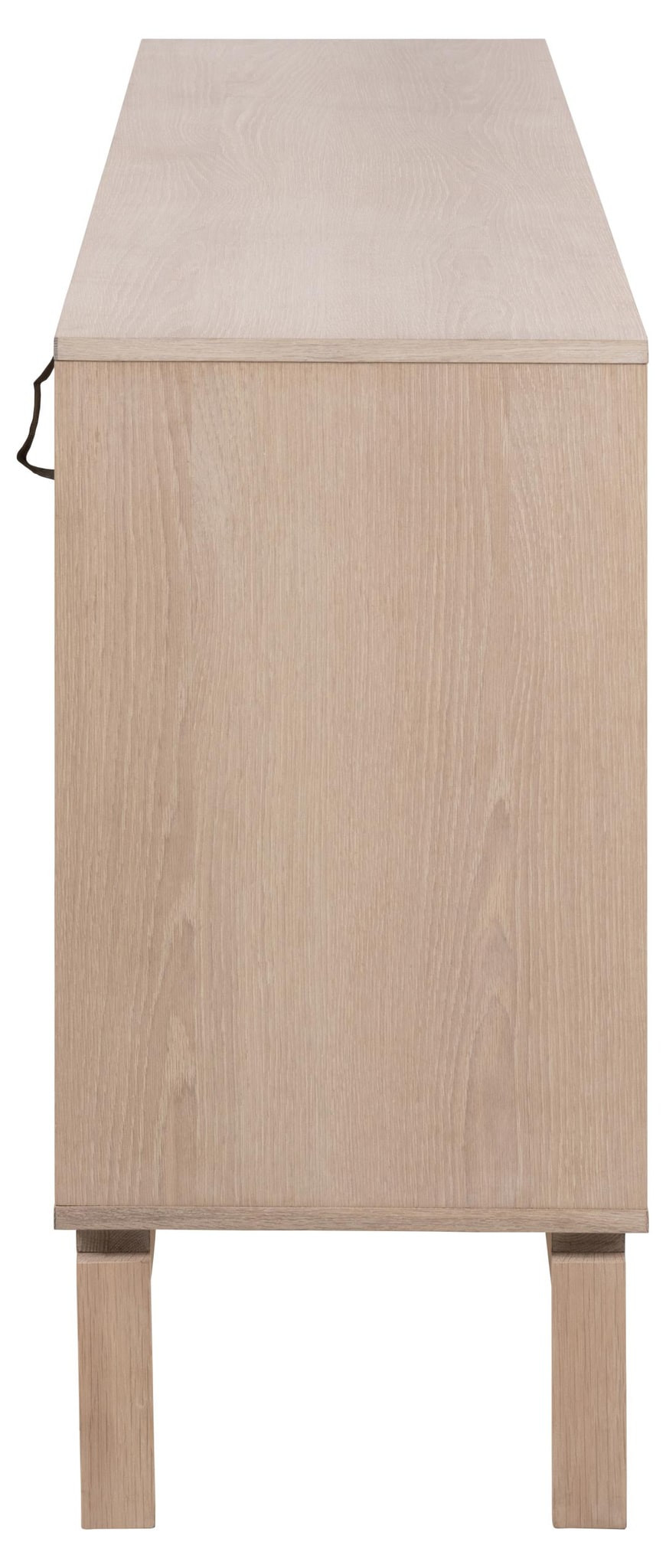 Dressoir Linley 8211 Eikenfineer Op Wit Gepigmenteerde Mdf 8211 180 Cm 8211 4 Deuren