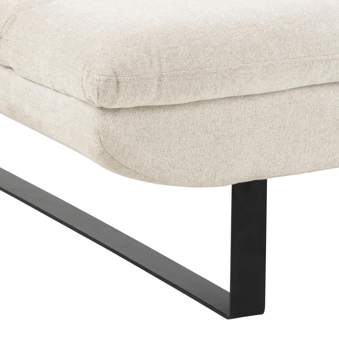 Slaapbank Arbonne 8211 Stof Apia Beige 8211 Metaal