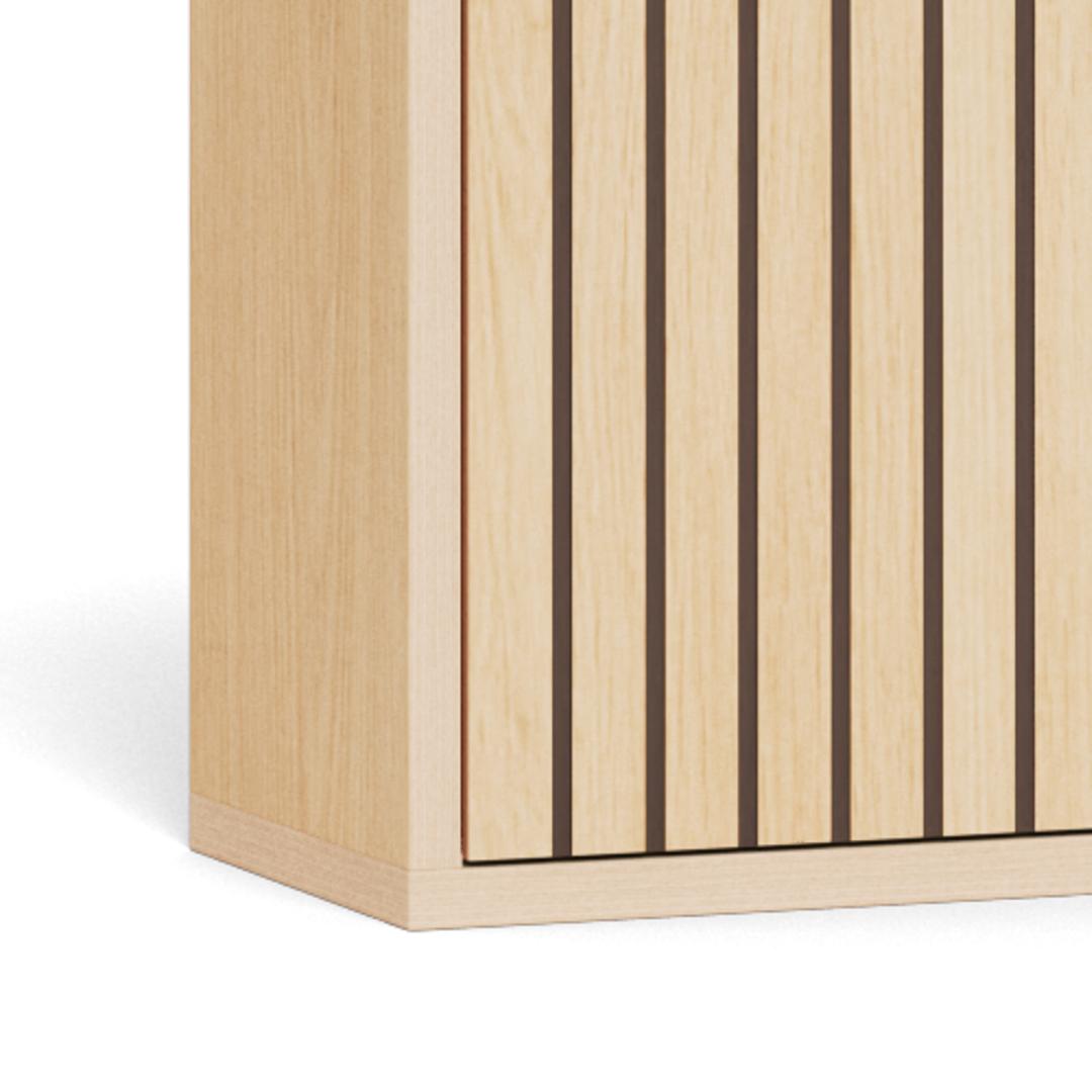 Schoenenkast Albany 8211 Ruw Eiken Melamine