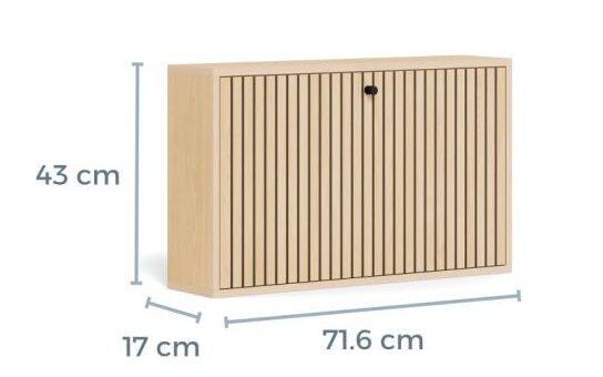 Schoenenkast Albany 8211 Ruw Eiken Melamine