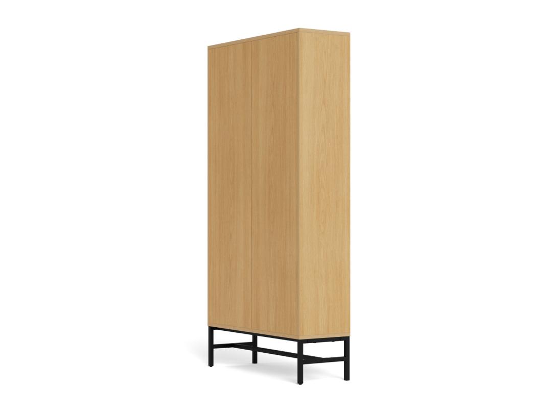 Schoenenkast Albany 8211 Eikenlook 8211 Metaal