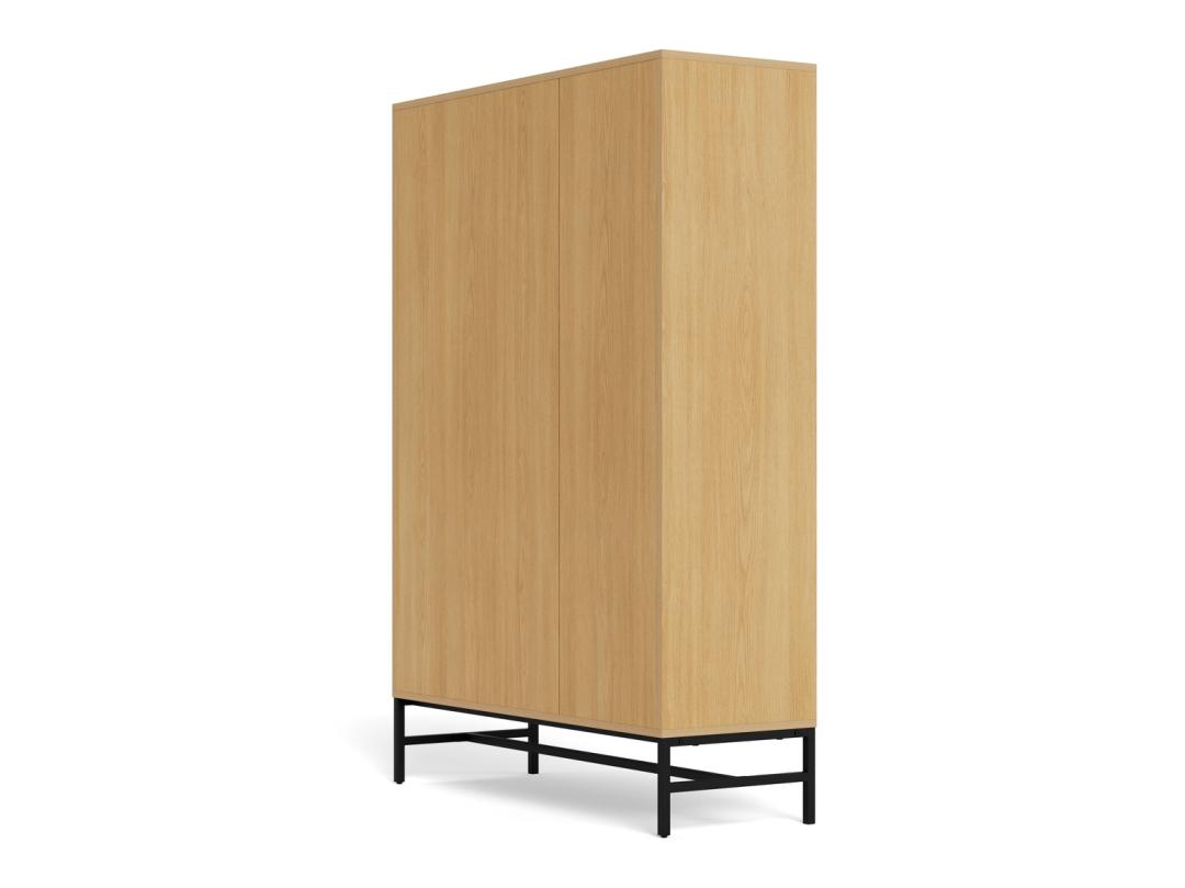 Schoenenkast Albany 8211 Eikenlook 8211 Metaal