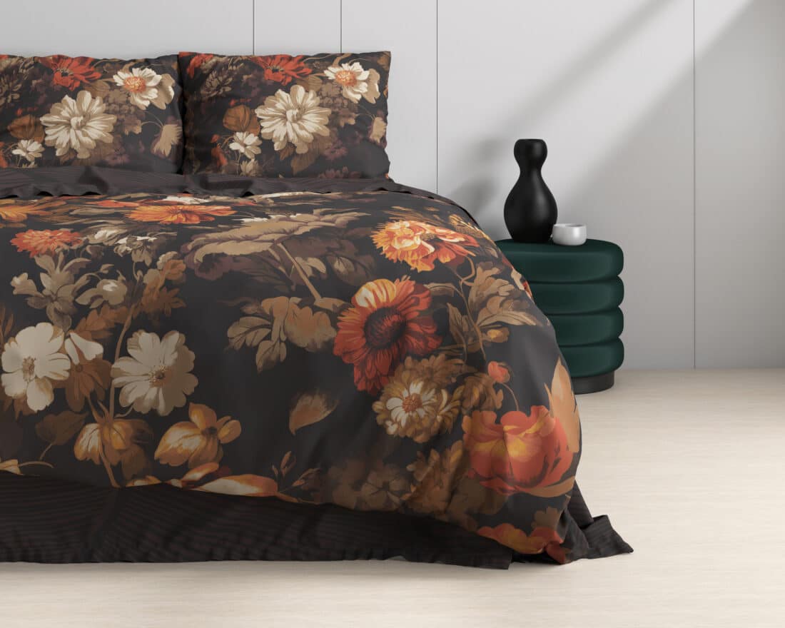 Art Bloemen Bruin 200 215 200 220 2 X Kussenslopen 60 215 70 Art Bloemen Bruin 200 215 200 220 2 X Kussenslopen 60 215 70