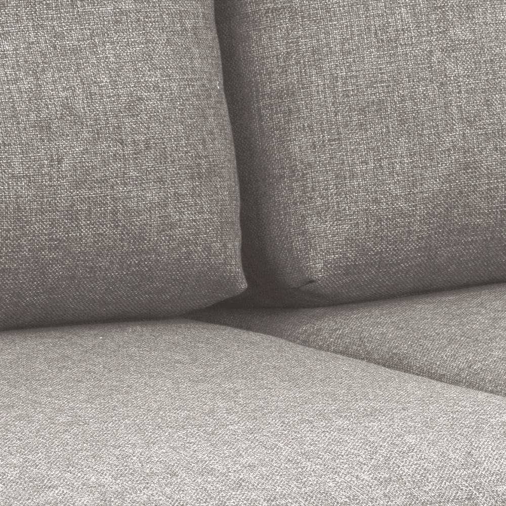 Slaapbank Malling 8211 Flatwoven Stof Lichtgrijs 8211 Metaal