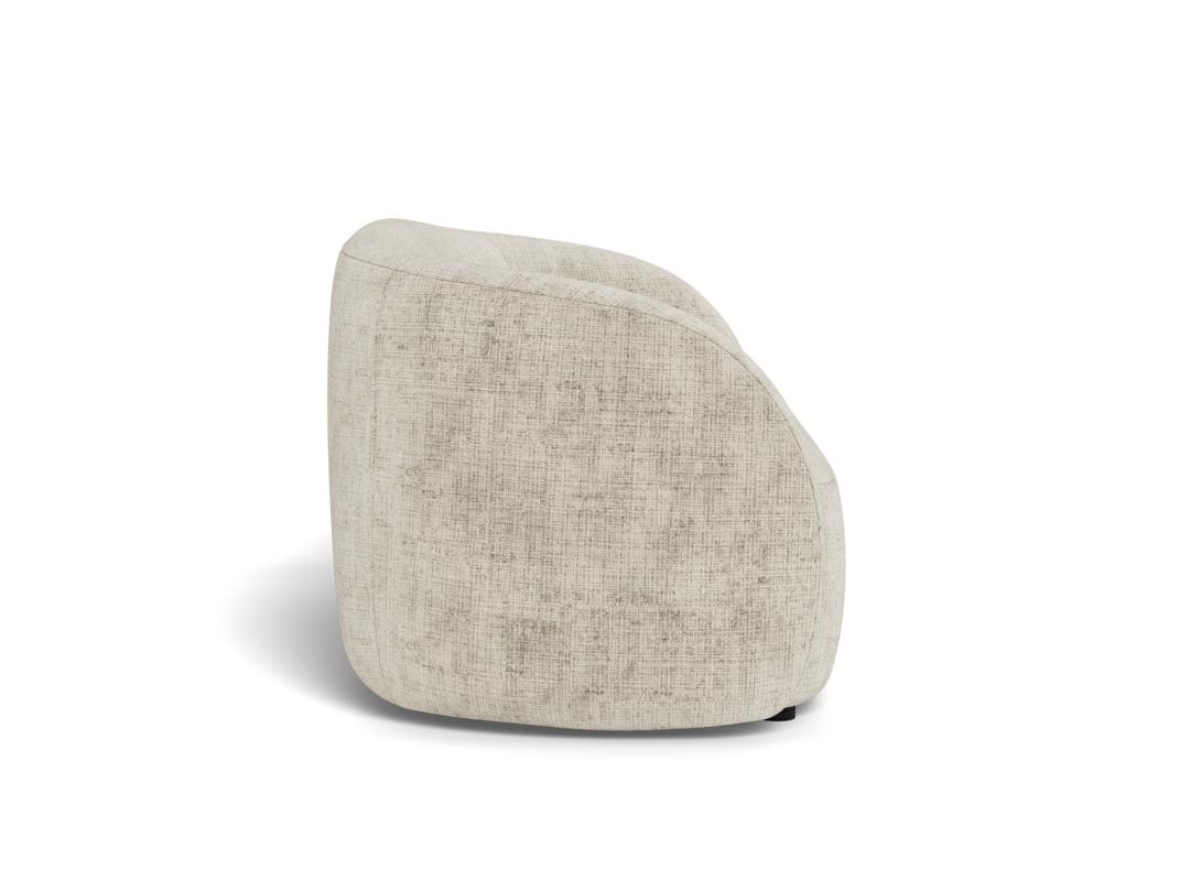 2 5 Zitsbank Lodi 8211 Stof Jute Beige 8211 Breedte 169 Cm