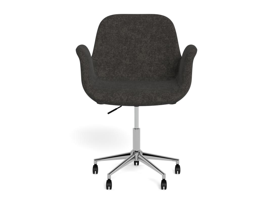 Bureaustoel Beth 8211 Donkergrijs Chenille Apia Bekleding Bureaustoel Beth 8211 Donkergrijs Chenille Apia Bekleding