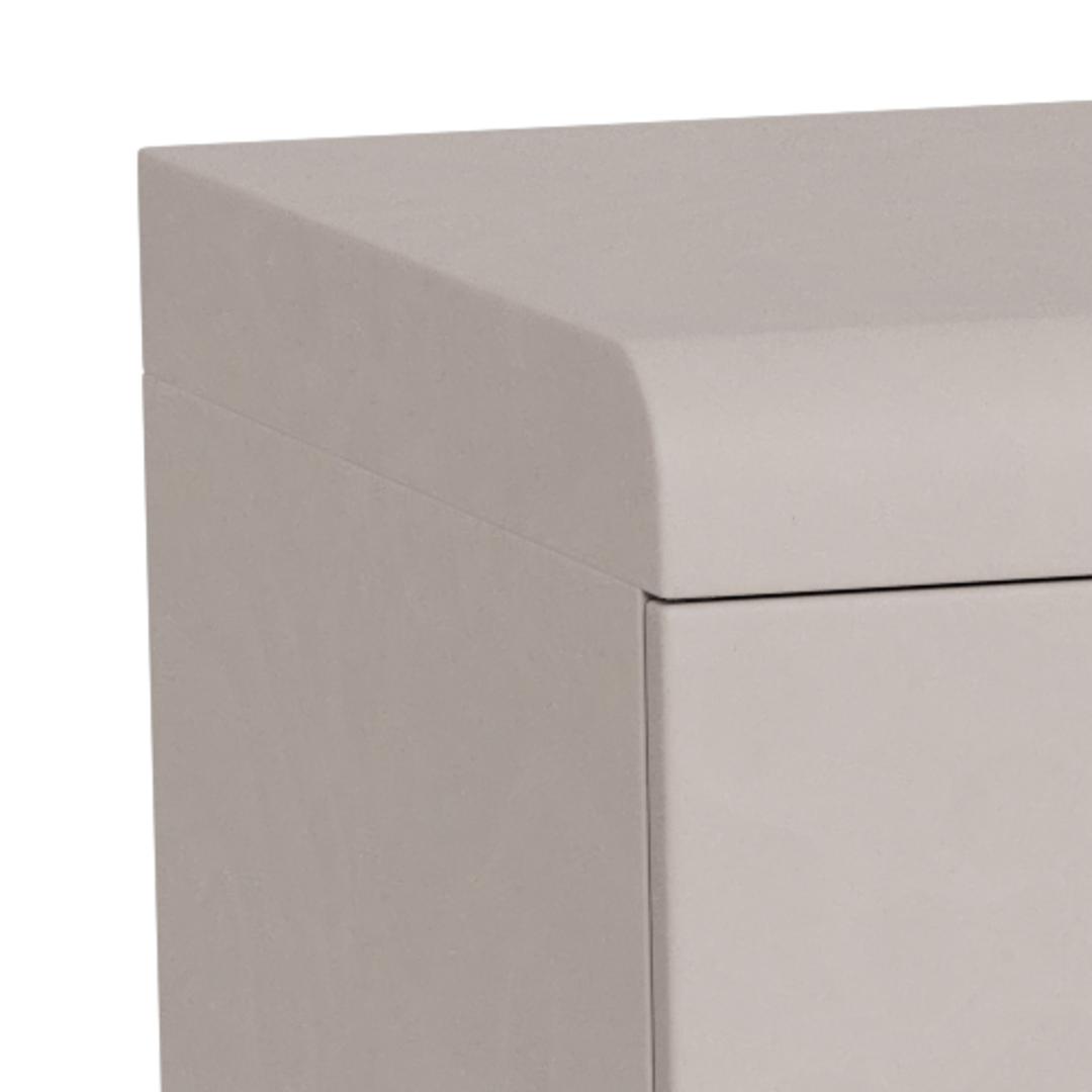 Wandkast Magee 8211 Grijs Mdf Pu Gelakt 8211 Met 4 Deuren 8211 100 Cm