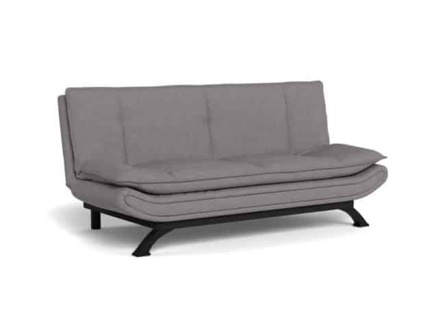 Slaapbank Faith 8211 Stof Enjoy Lichtgrijs 8211 Metaal