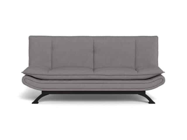 Slaapbank Faith 8211 Stof Enjoy Lichtgrijs 8211 Metaal