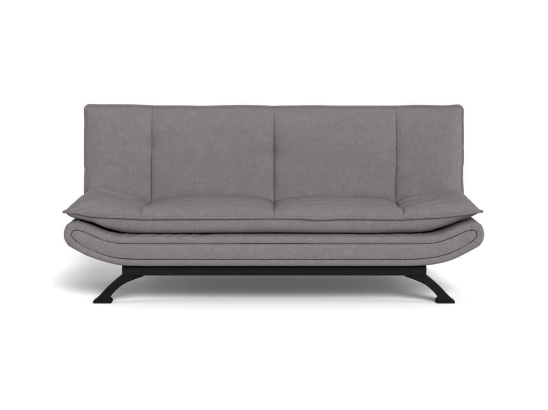 Slaapbank Faith 8211 Stof Enjoy Lichtgrijs 8211 Metaal