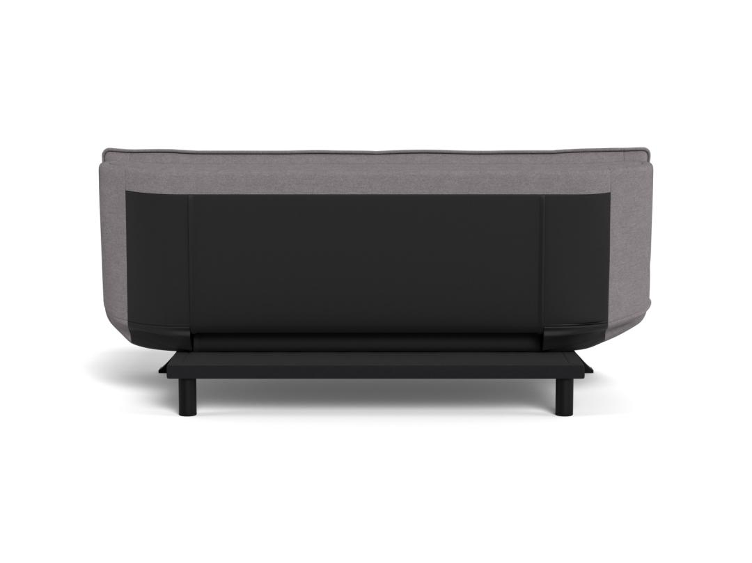 Slaapbank Faith 8211 Stof Enjoy Lichtgrijs 8211 Metaal