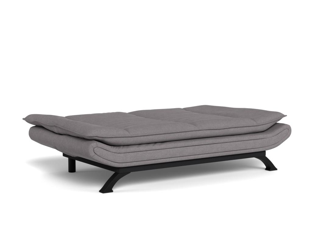 Slaapbank Faith 8211 Stof Enjoy Lichtgrijs 8211 Metaal