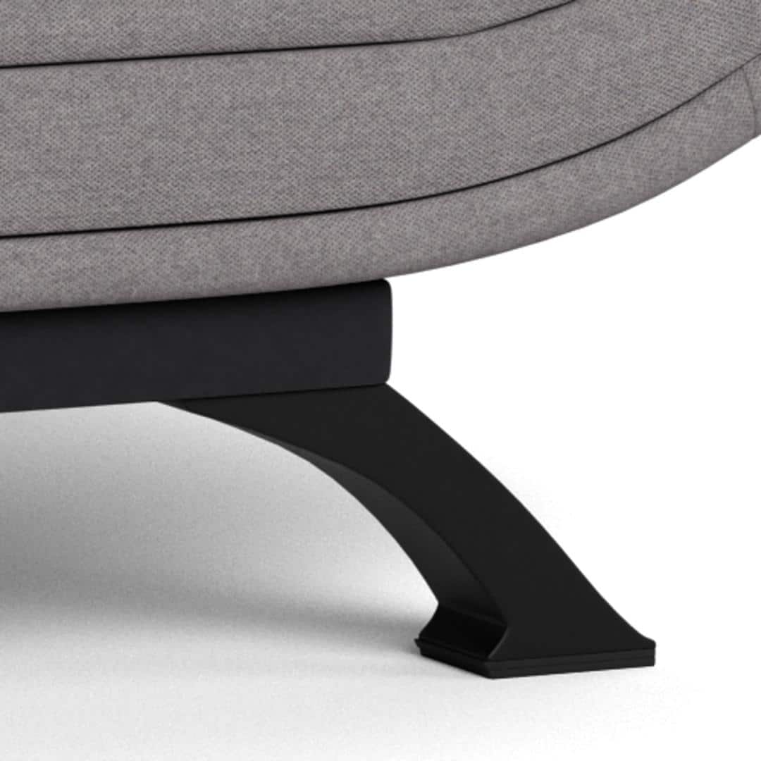 Slaapbank Faith 8211 Stof Enjoy Lichtgrijs 8211 Metaal