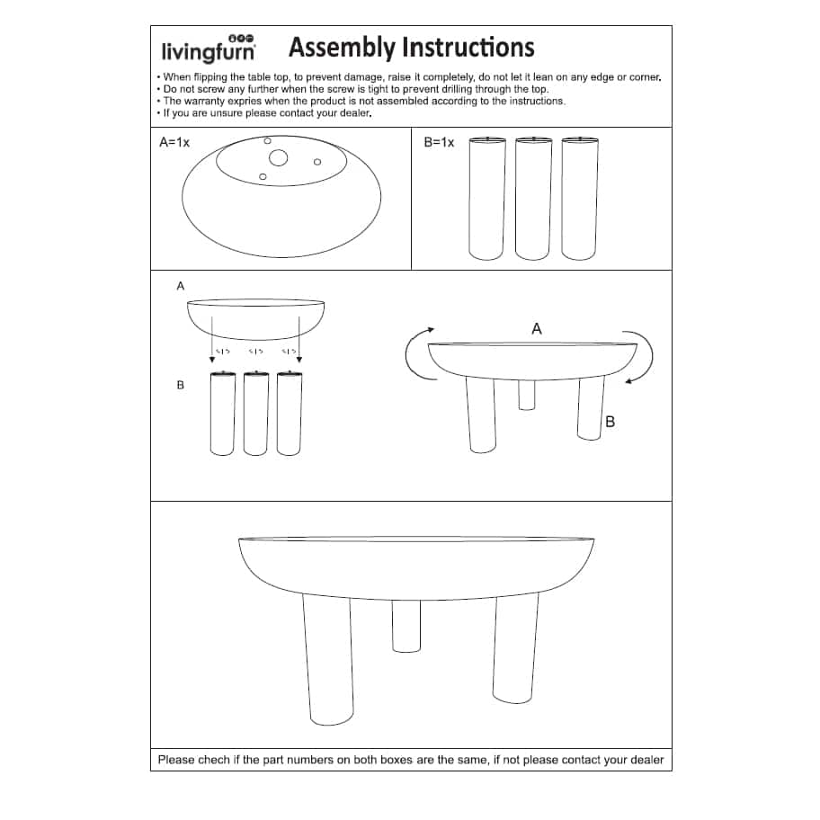 Salontafel Brix Niko 8211 Roest Zand 8211 Rond 85 Cm