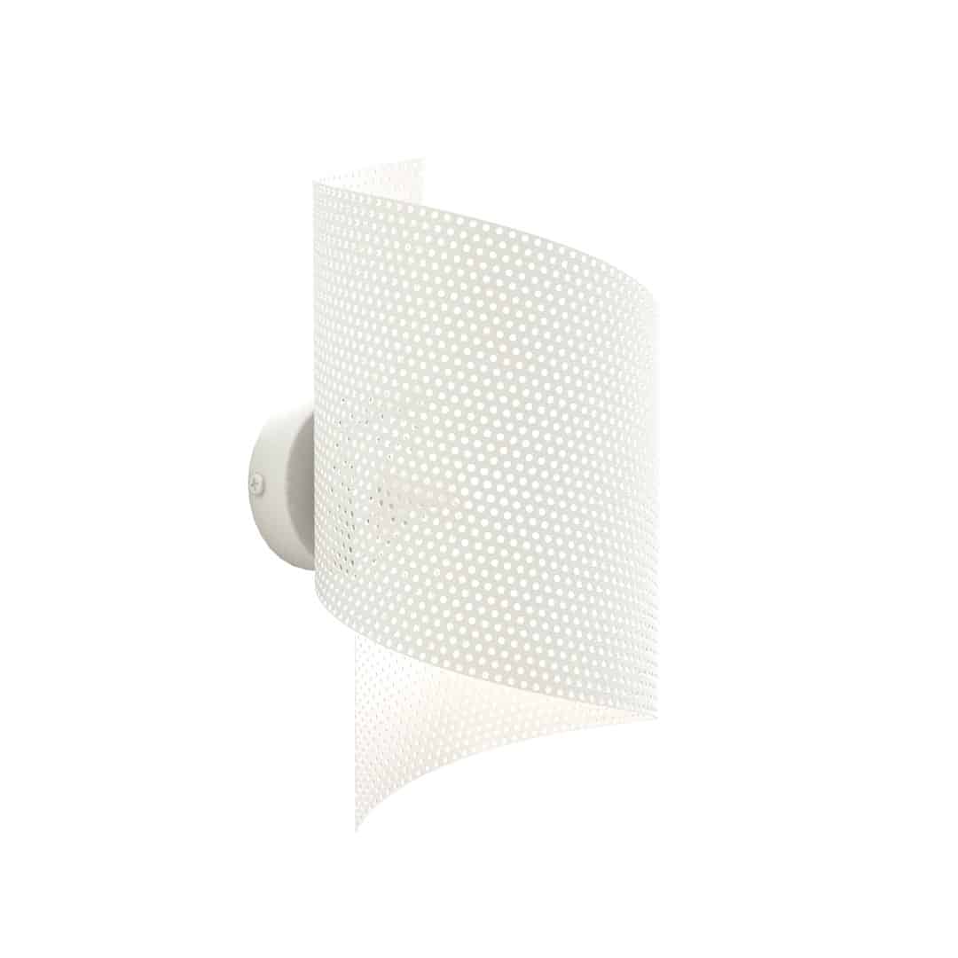 Wandlamp Spiral 8211 Wit 8211 Metaal Wandlamp Spiral 8211 Wit 8211 Metaal