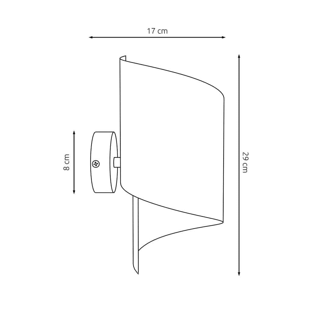 Wandlamp Spiral 8211 Wit 8211 Metaal Wandlamp Spiral 8211 Wit 8211 Metaal