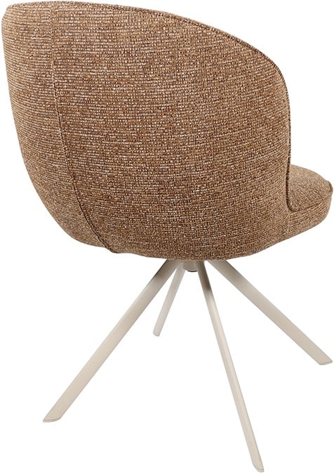 Eetkamerstoel Kate 8211 Stof Present Autumn 273 8211 Off White Draaipoot 360 Minimale Bestelling 2 Stuks