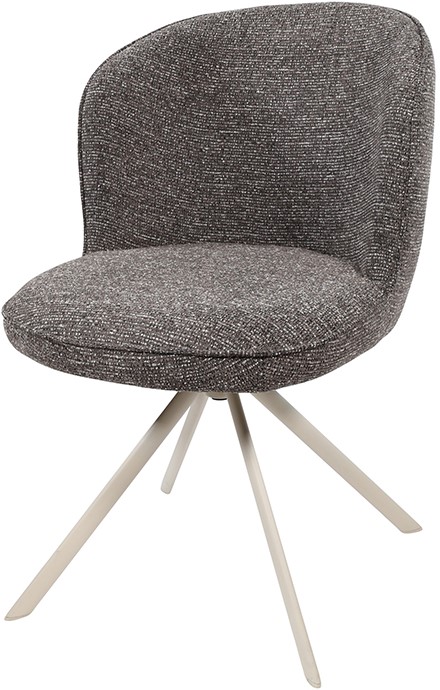 Eetkamerstoel Kate 8211 Present Donkerbruin 456 8211 Off White Draaipoot 360 Minimale Bestelling 2 Stuks